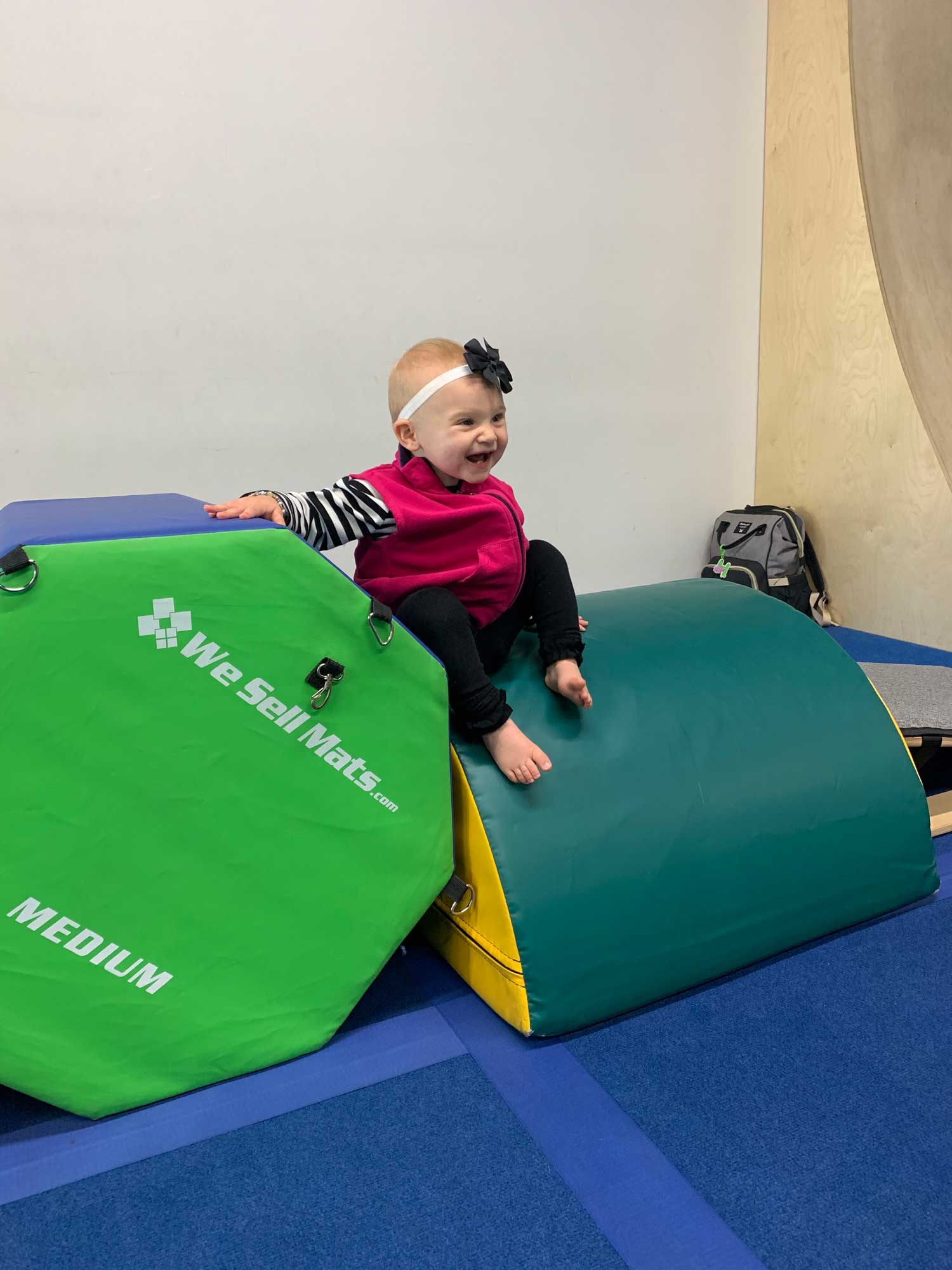 Baby Gymnast Baby photo album TRM Tennessee Reproductive Medicine