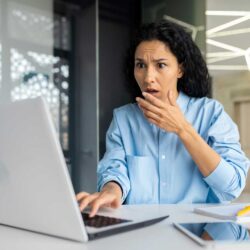 Women shocked to read bad infertility advice on her laptop | Tennessee Reproductive Medicine | Chattanooga, TN